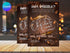 Chocolate Event Flyer Template, Editable Dessert Festival Poster, Cocoa & Sweets Promotion Flyer, Canva Instant Download, Food Event Marketing