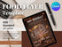 Chocolate Event Flyer Template, Editable Dessert Festival Poster, Cocoa & Sweets Promotion Flyer, Canva Instant Download, Food Event Marketing