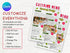 Catering Restaurant Flyer Template, Food Catering Promo, Restaurant Advertising Flyer, Editable Canva, Digital Download